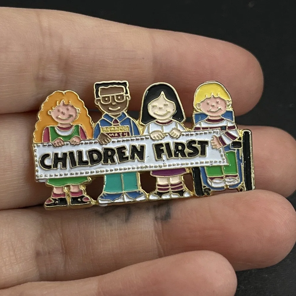 Vintage Children First Lapel Hat Pin‎